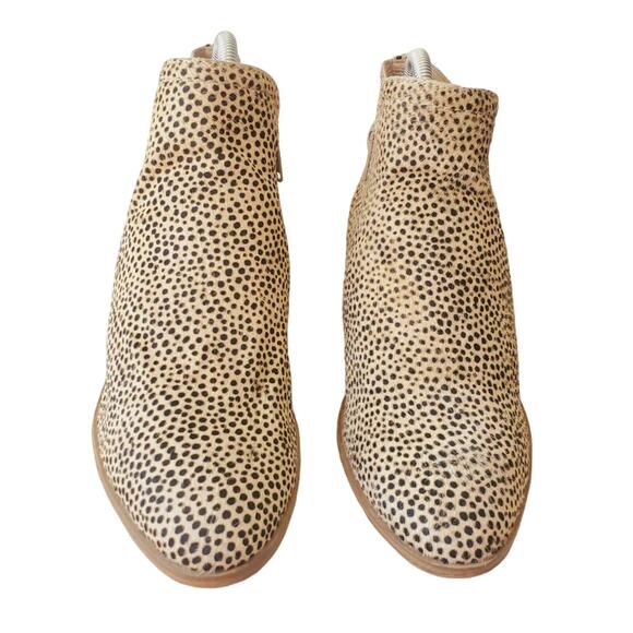ALDO Kaicien Dotty Cheetah Ankle Boot 7.5 - Picture 3 of 12